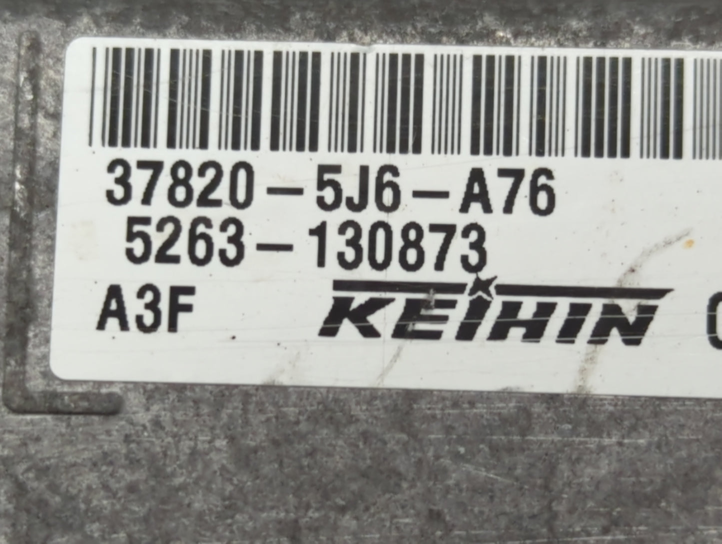 2014-2015 Acura Mdx PCM Engine Control Computer ECU ECM PCU OEM P/N:37820-5J6-A77 37820-5J6-A75, 37820-5J6-A76 Fits Fits 201