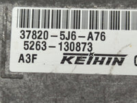 2014-2015 Acura Mdx PCM Engine Control Computer ECU ECM PCU OEM P/N:37820-5J6-A77 37820-5J6-A75, 37820-5J6-A76 Fits Fits 201