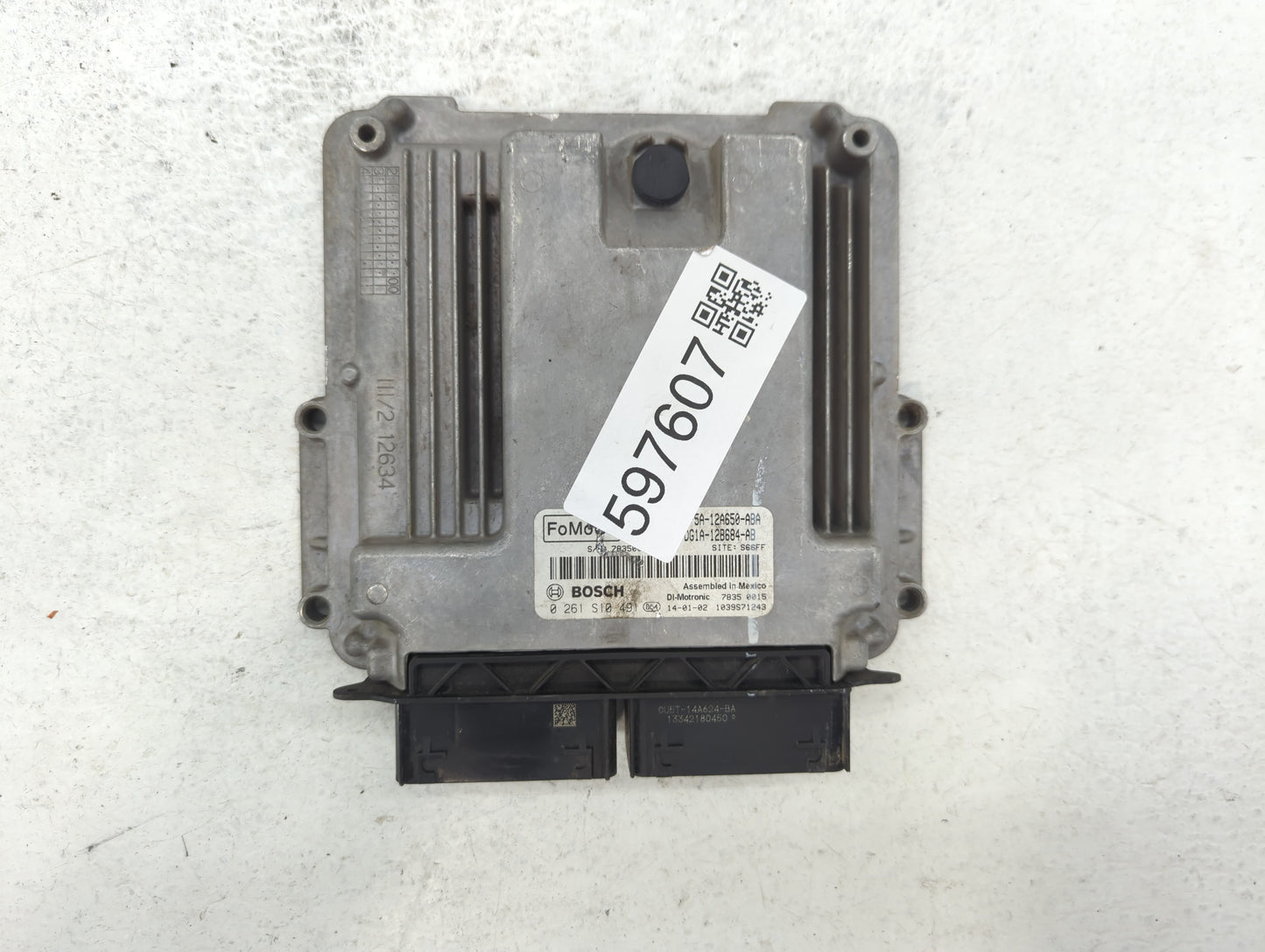 2014-2015 Acura Mdx PCM Engine Control Computer ECU ECM PCU OEM P/N:DG1A-12B684-AB Fits Fits 2014 2015 OEM Used Auto Parts -