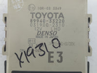 2014-2015 Acura Mdx PCM Engine Control Computer ECU ECM PCU OEM P/N:89940-33220 Fits Fits 2014 2015 OEM Used Auto Parts - Oe