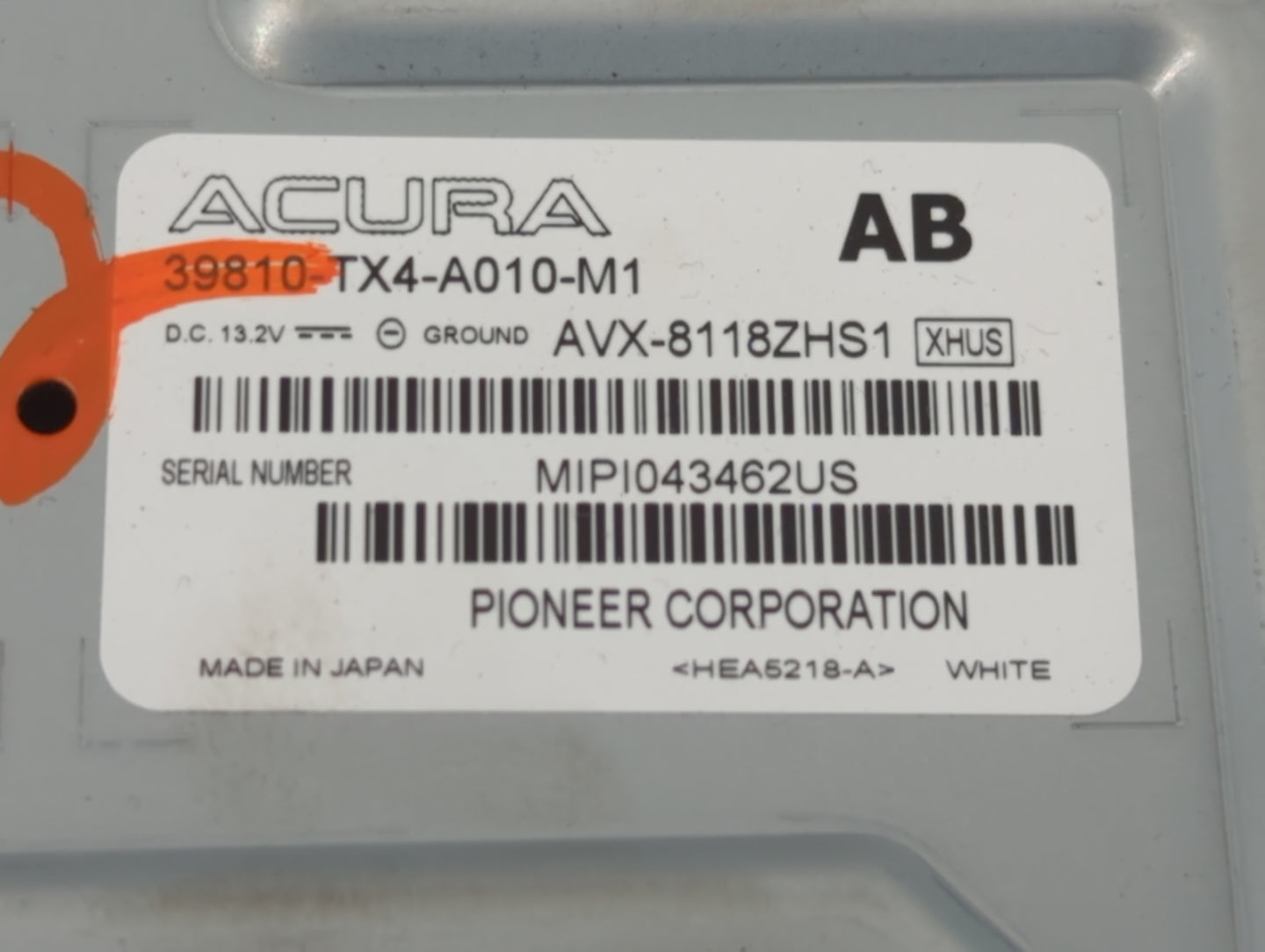 2014 Acura Rdx Instrument Cluster Speedometer Gauges Fits OEM Used Auto Parts - Oemusedautoparts1.com