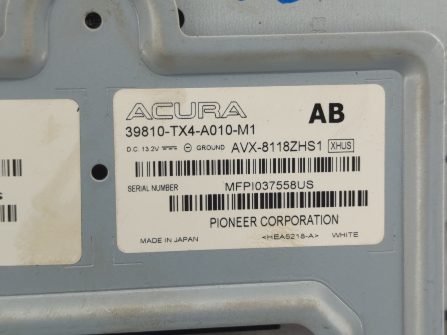 2013-2015 Acura Rdx Information Display Screen - Oemusedautoparts1.com