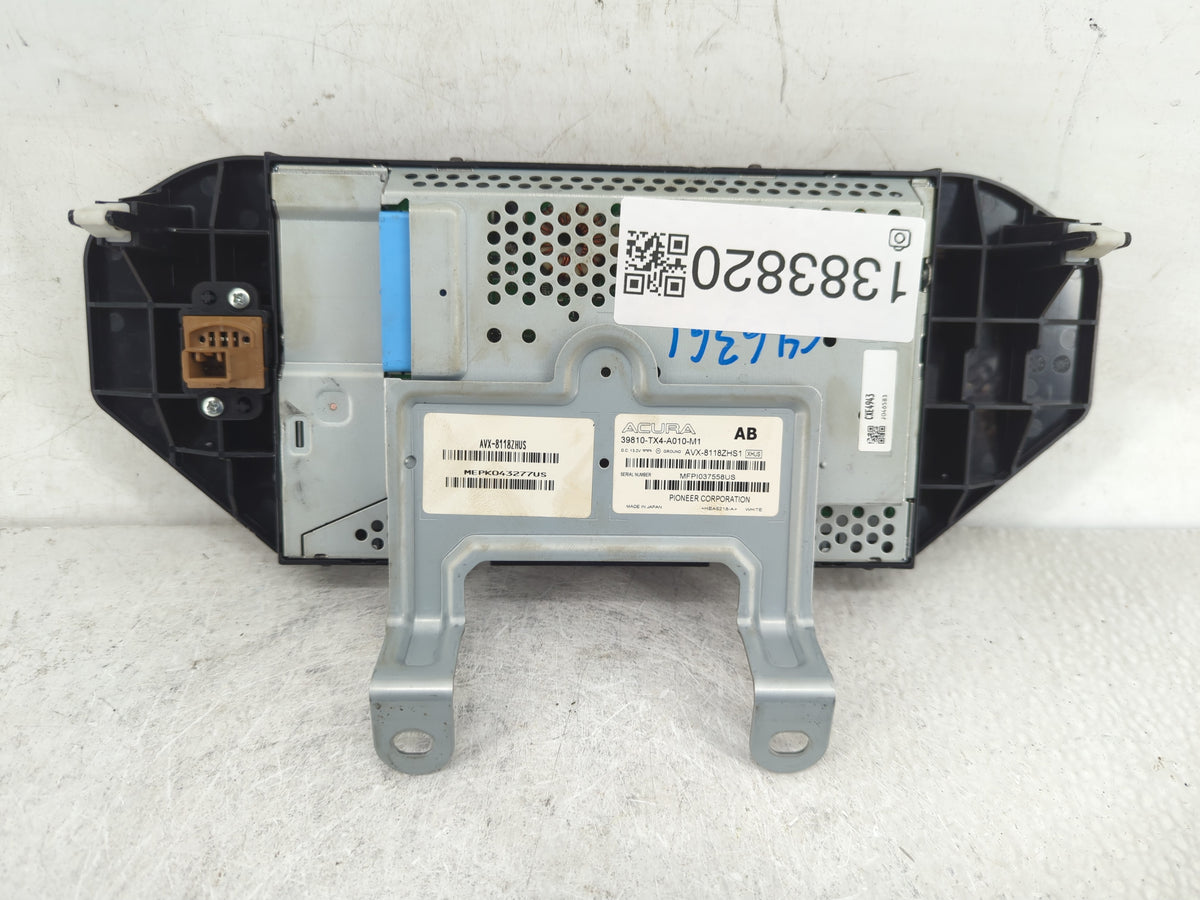 2013-2015 Acura Rdx Information Radio Display Screen 1383820 - Oemusedautoparts1.com