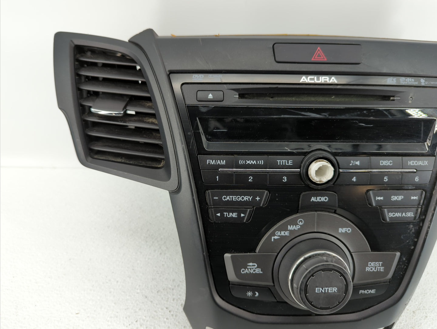2013-2015 Acura Rdx Am Fm Cd Player Radio Receiver - Oemusedautoparts1.com