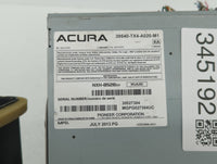 2013-2015 Acura Rdx Am Fm Cd Player Radio Receiver - Oemusedautoparts1.com
