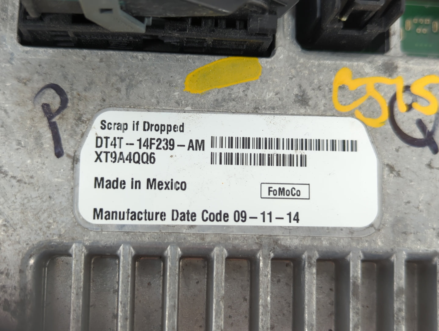2014 Acura Rdx Radio AM FM Cd Player Receiver Replacement P/N:DT4T-14F239-AM Fits Fits 2004 2005 OEM Used Auto Parts - Oemus