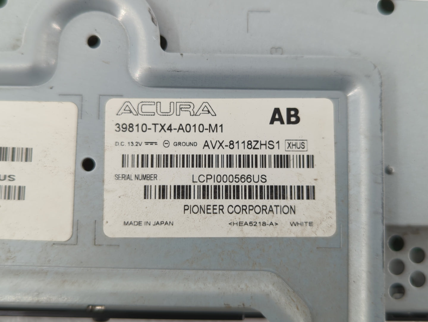 2013-2015 Acura Rdx Information Display Screen - Oemusedautoparts1.com