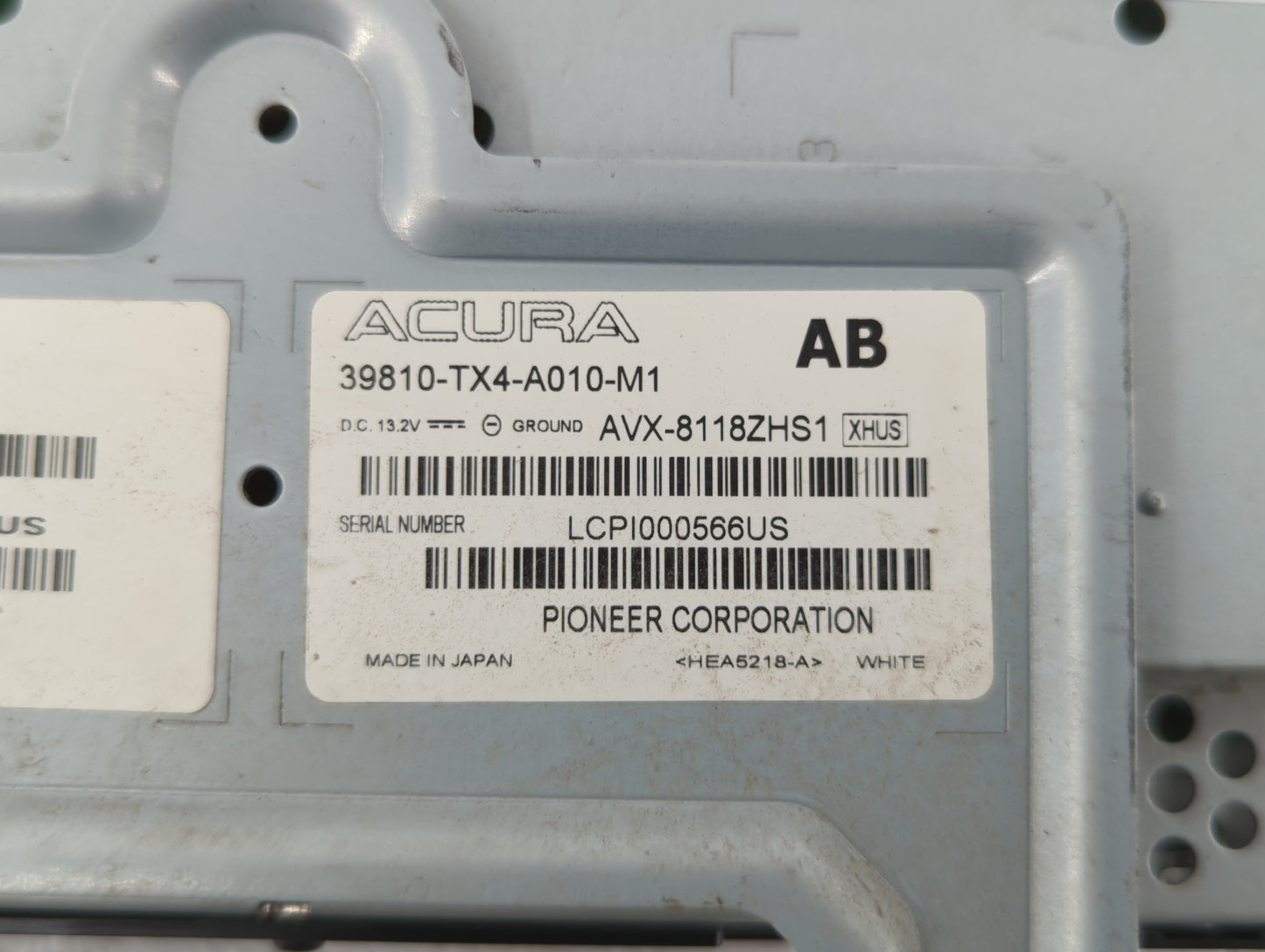 2013-2015 Acura Rdx Information Display Screen - Oemusedautoparts1.com