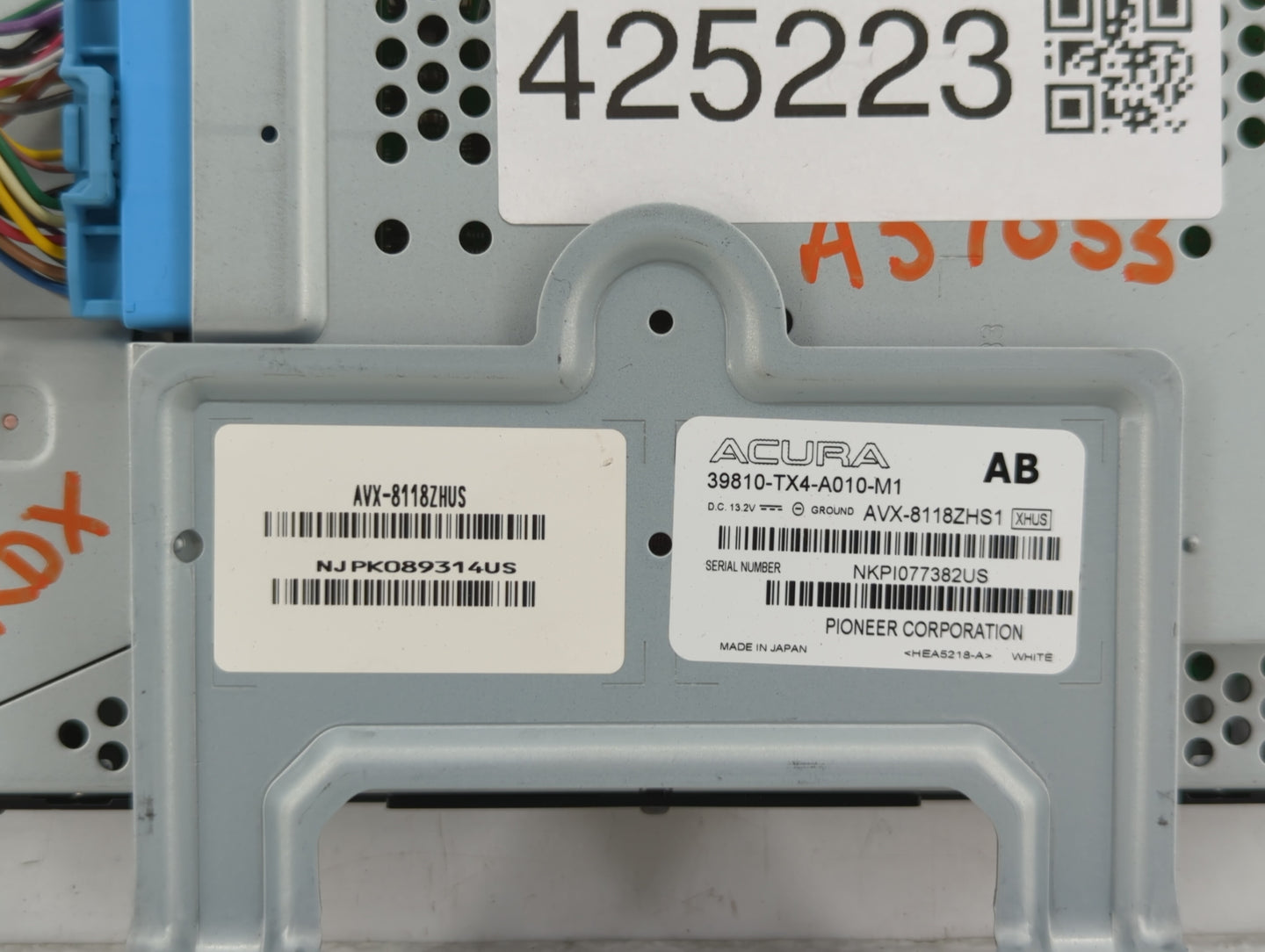 2013-2015 Acura Rdx Information Display Screen - Oemusedautoparts1.com