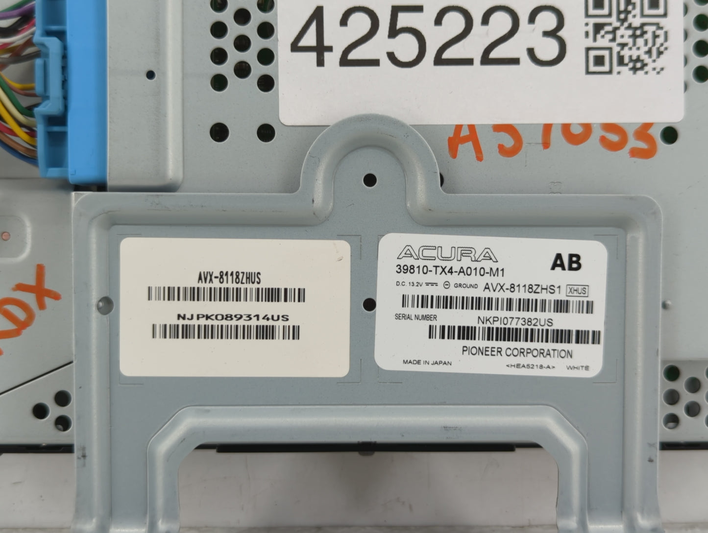 2013-2015 Acura Rdx Information Display Screen - Oemusedautoparts1.com