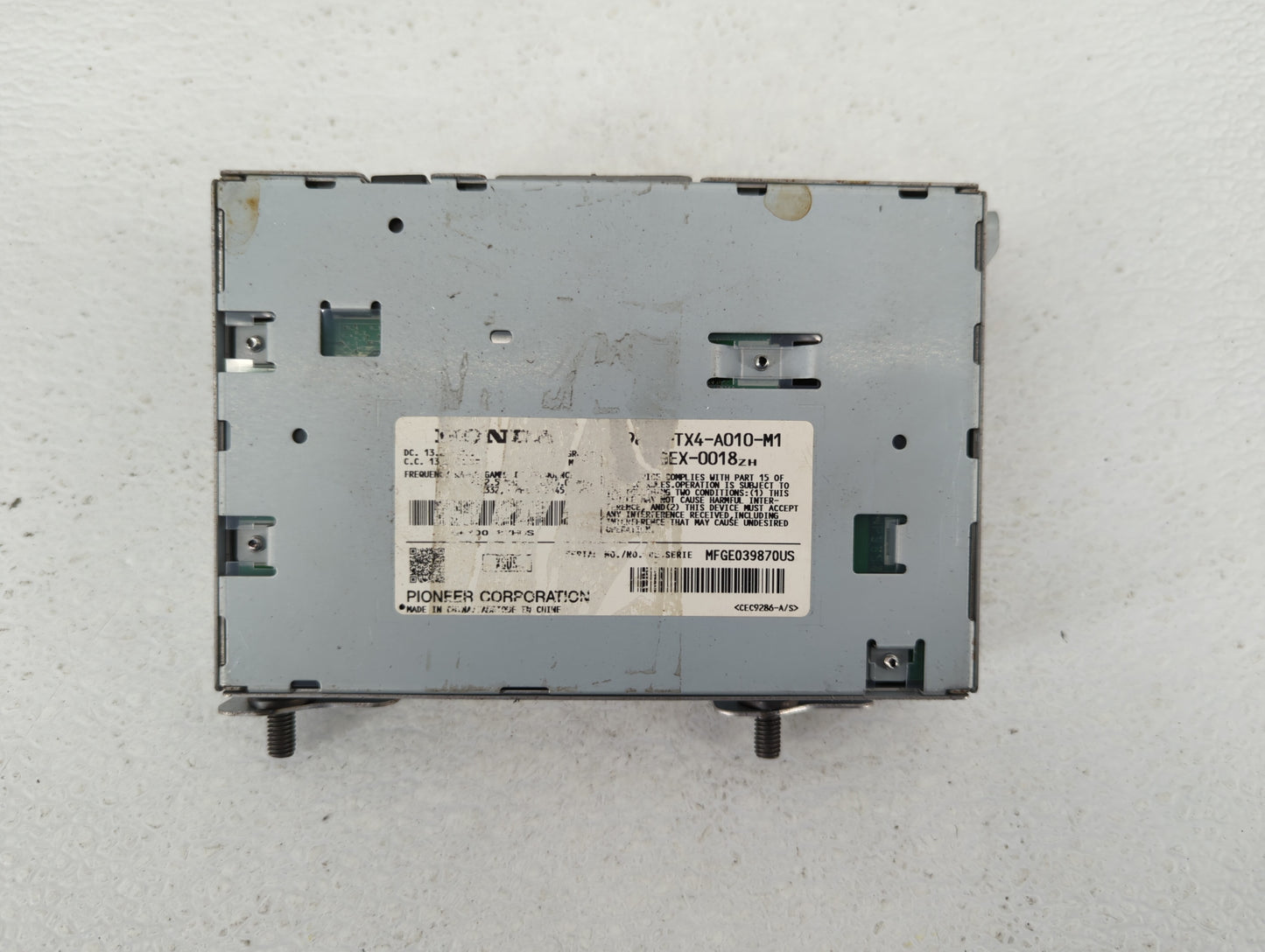 2013-2016 Acura Rdx Am Fm Cd Player Radio Receiver - Oemusedautoparts1.com
