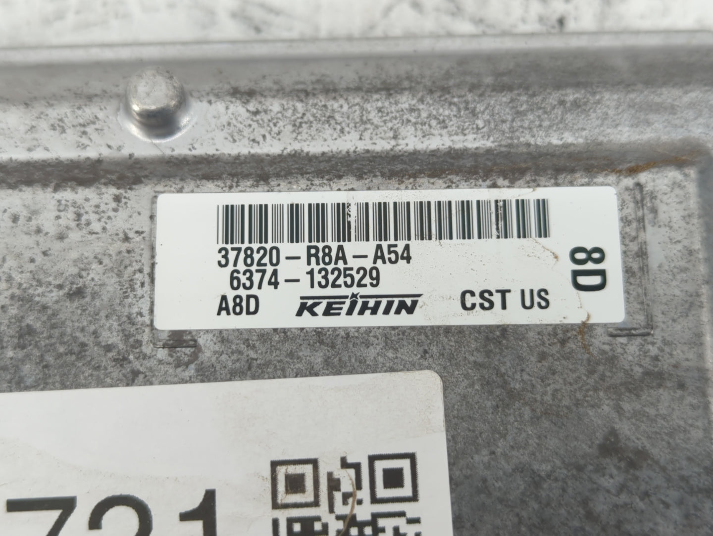 2013-2015 Acura Rdx PCM Engine Control Computer ECU ECM PCU OEM P/N:37820-R8A-A55 Fits Fits 2013 2014 2015 OEM Used Auto Par