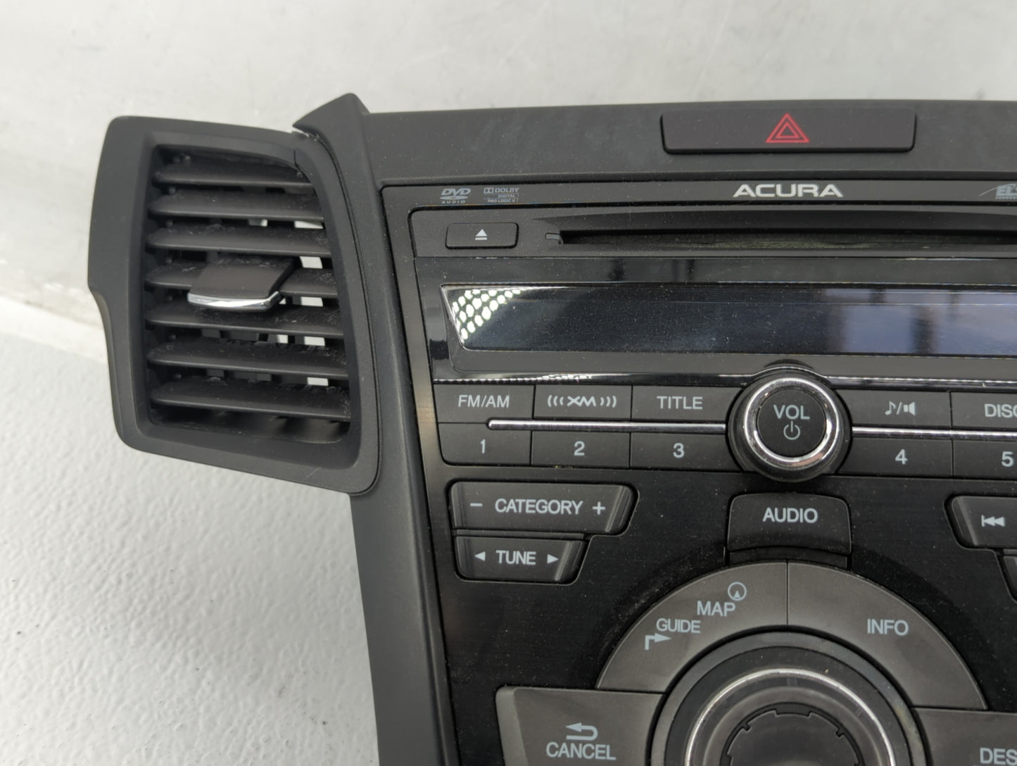 2013-2015 Acura Rdx Am Fm Cd Player Radio Receiver - Oemusedautoparts1.com