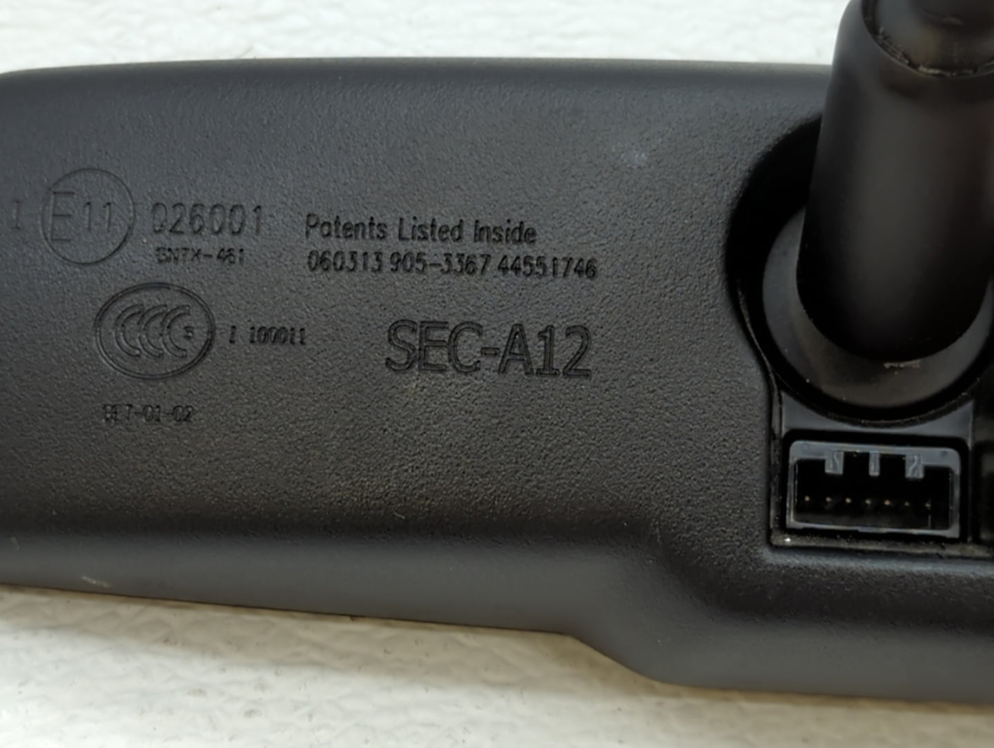 2008-2015 Acura Rdx Interior Rear View Mirror Replacement OEM P/N:SEC-A12 E11026001 Fits OEM Used Auto Parts - Oemusedautopa