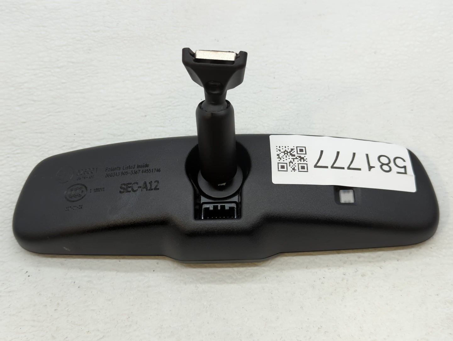 2008-2015 Acura Rdx Interior Rear View Mirror Replacement OEM P/N:SEC-A12 E11026001 Fits OEM Used Auto Parts - Oemusedautopa