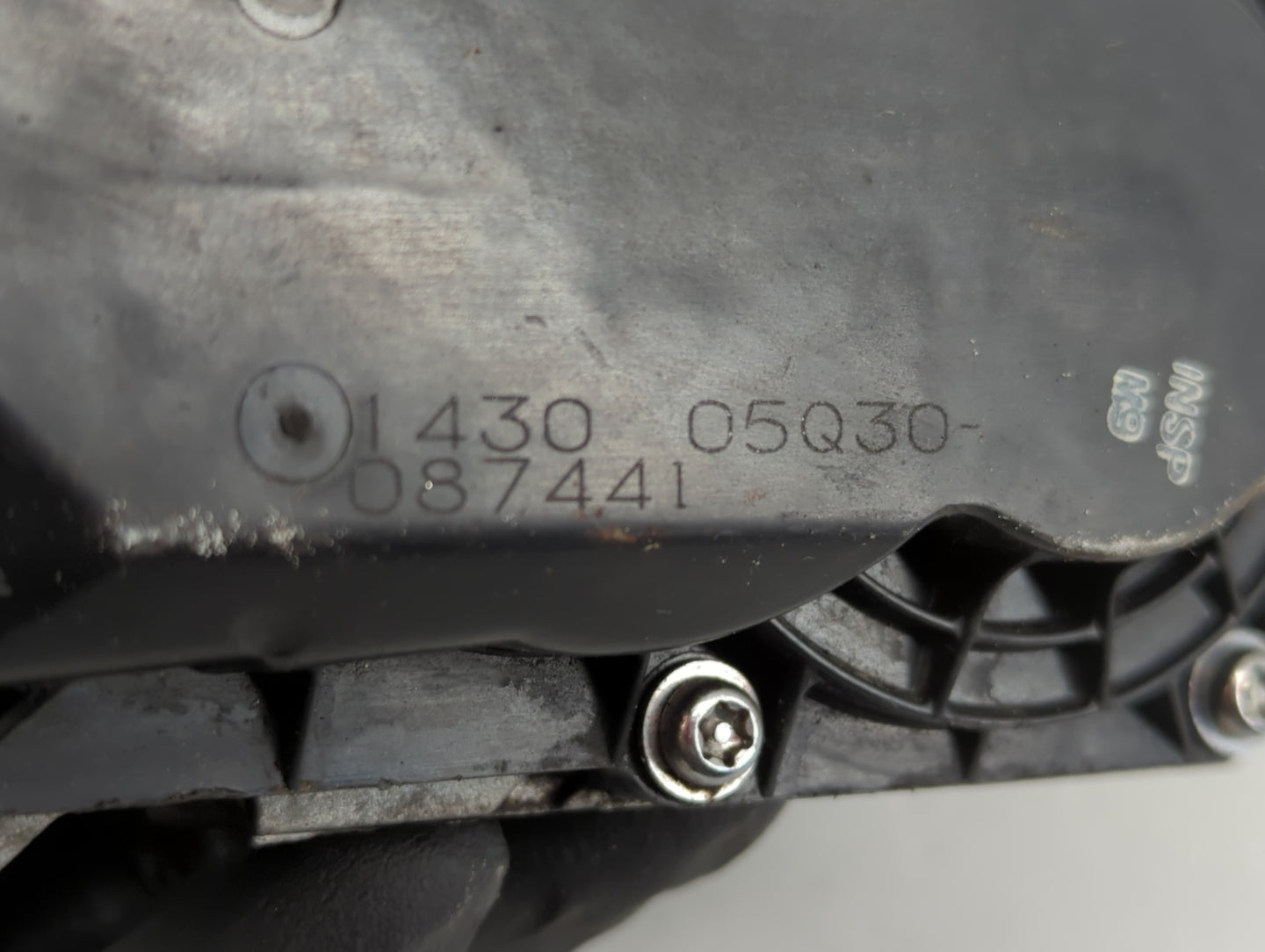 2013-2015 Acura Rdx Throttle Body P/N:05Q30 037441, 1430 Fits Fits 2009 2010 2011 2012 2013 2014 2015 2016 2017 OEM Used Aut
