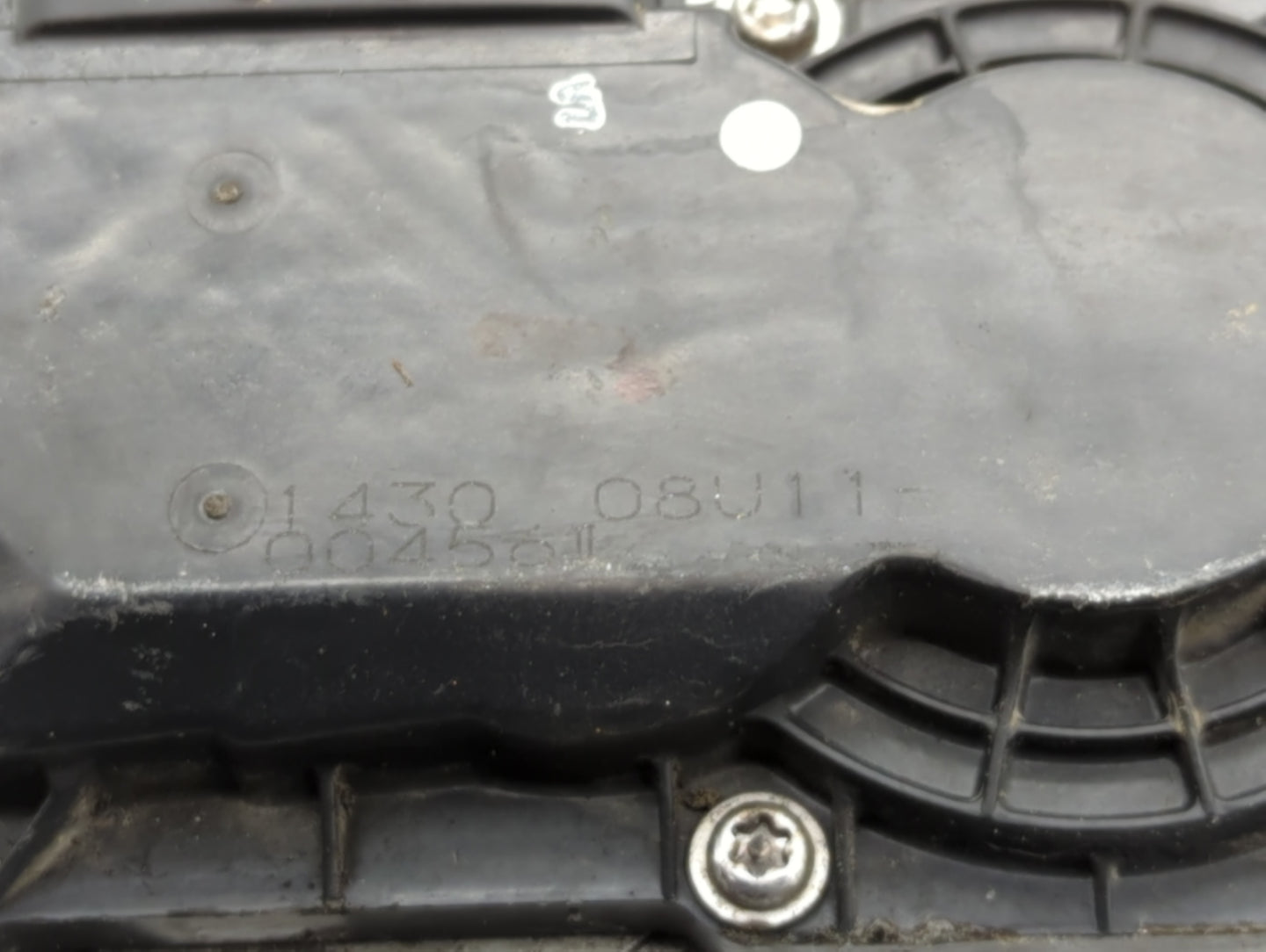2013-2015 Acura Rdx Throttle Body P/N:00456 1430, 08U11 Fits Fits 2009 2010 2011 2012 2013 2014 2015 2016 2017 OEM Used Auto