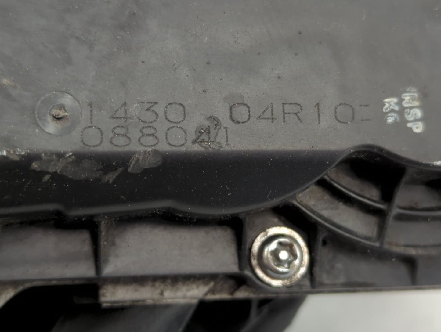 2013-2015 Acura Rdx Throttle Body P/N:04R10 08804, 1430 Fits Fits 2009 2010 2011 2012 2013 2014 2015 2016 2017 OEM Used Auto