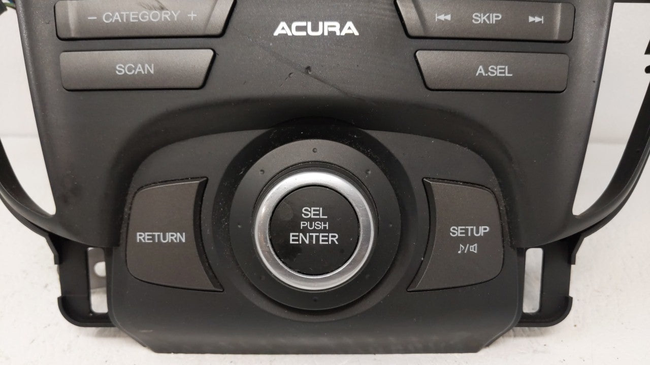 2009-2014 Acura Tl Radio AM FM Cd Player Receiver Replacement P/N:39100-TK4-A411-M1 39100-TK4-A000 Fits OEM Used Auto Parts 