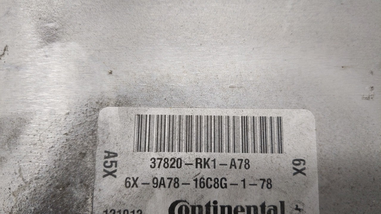 2013-2014 Acura Tl PCM Engine Control Computer ECU ECM PCU OEM P/N:37820-RK1-A78 Fits Fits 2013 2014 OEM Used Auto Parts - O