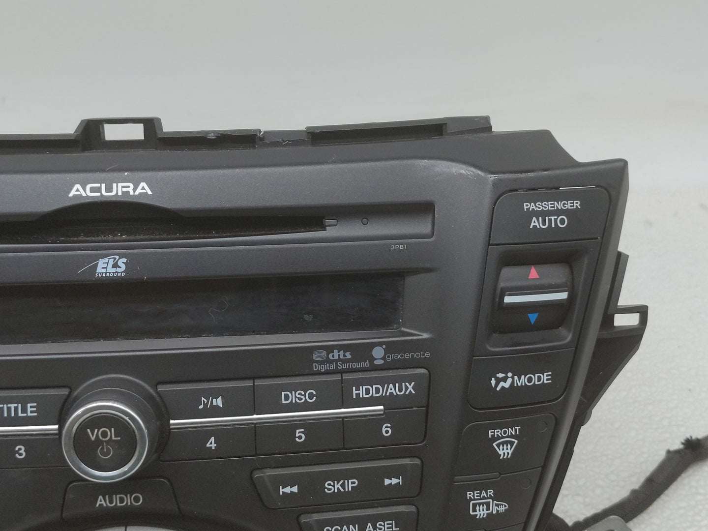 2013-2014 Acura Tl Radio AM FM Cd Player Receiver Replacement P/N:39100-TK4-A350-M1 Fits Fits 2013 2014 OEM Used Auto Parts 