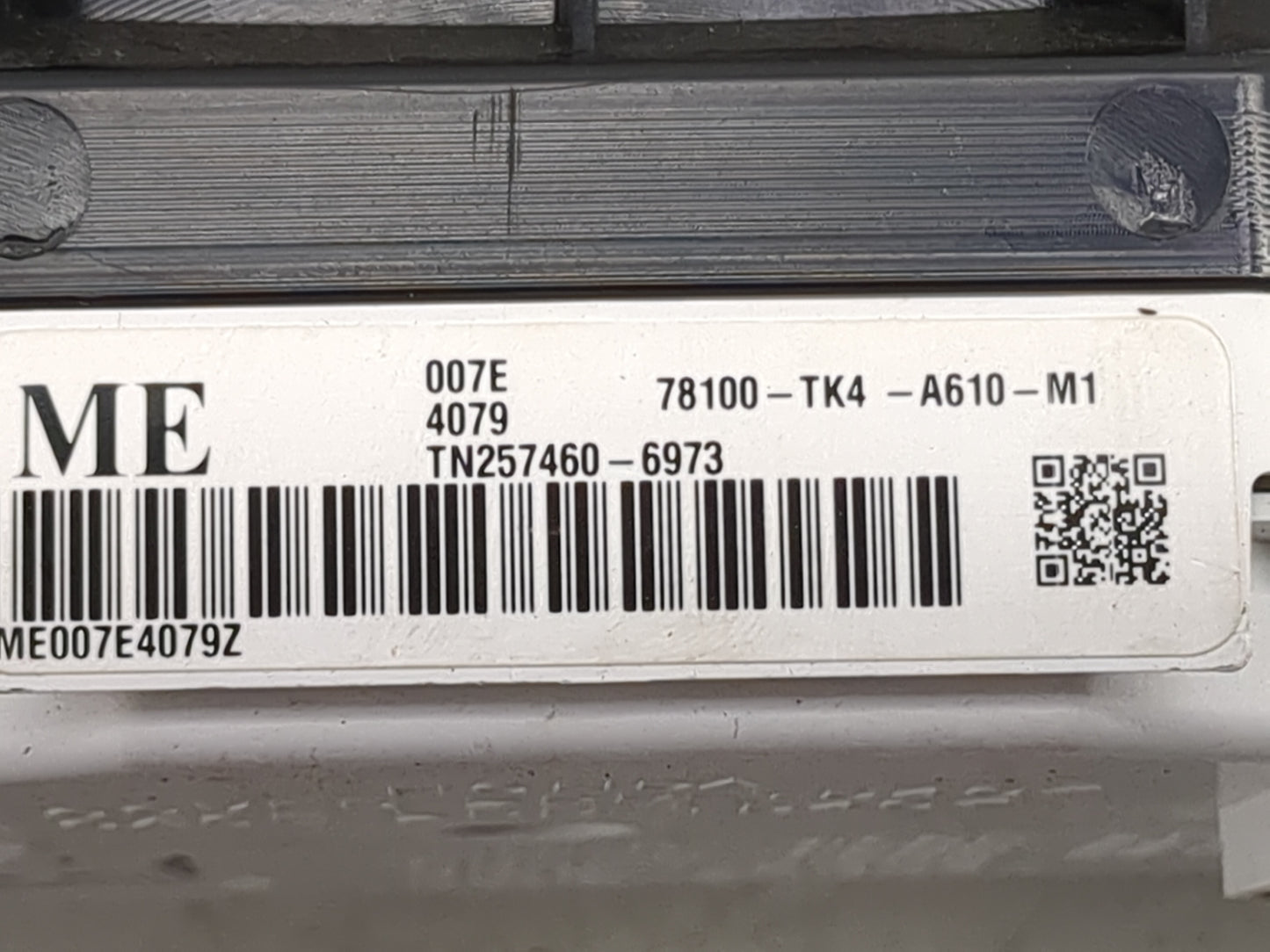 2012-2014 Acura Tl Instrument Cluster Speedometer Gauges P/N:78100-TK4-A610-M1 TN257460-6973 Miles: Fits Fits 2012 2013 2014