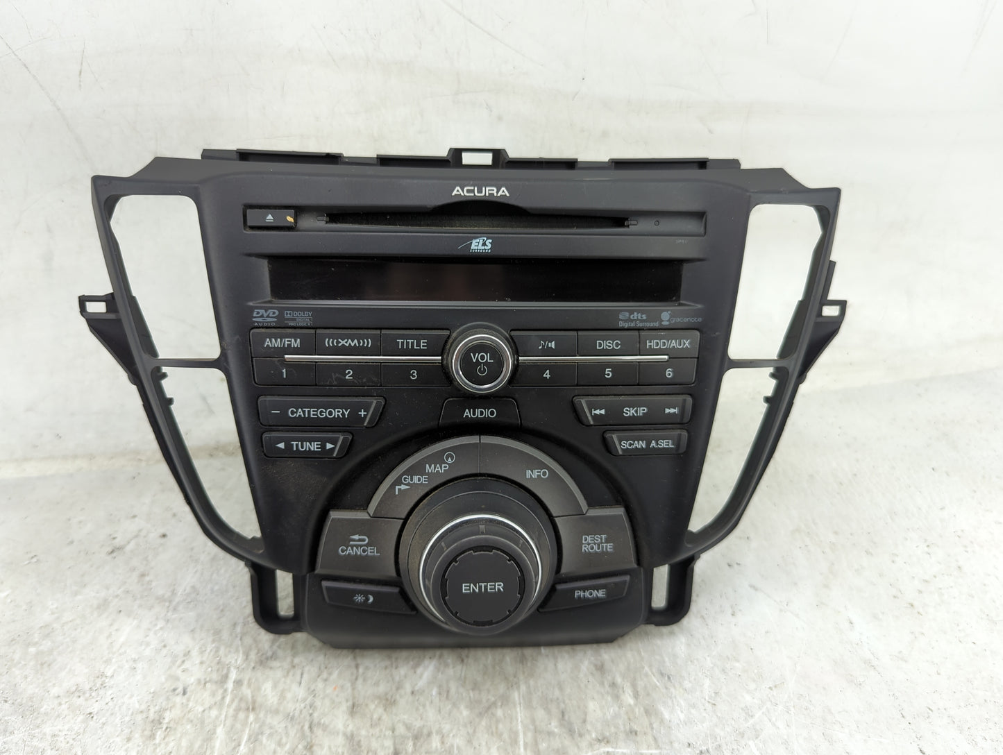 2013-2014 Acura Tl Radio AM FM Cd Player Receiver Replacement P/N:39100-TK4-A350-M1 AVIC-7207ZH02 Fits Fits 2013 2014 OEM Us