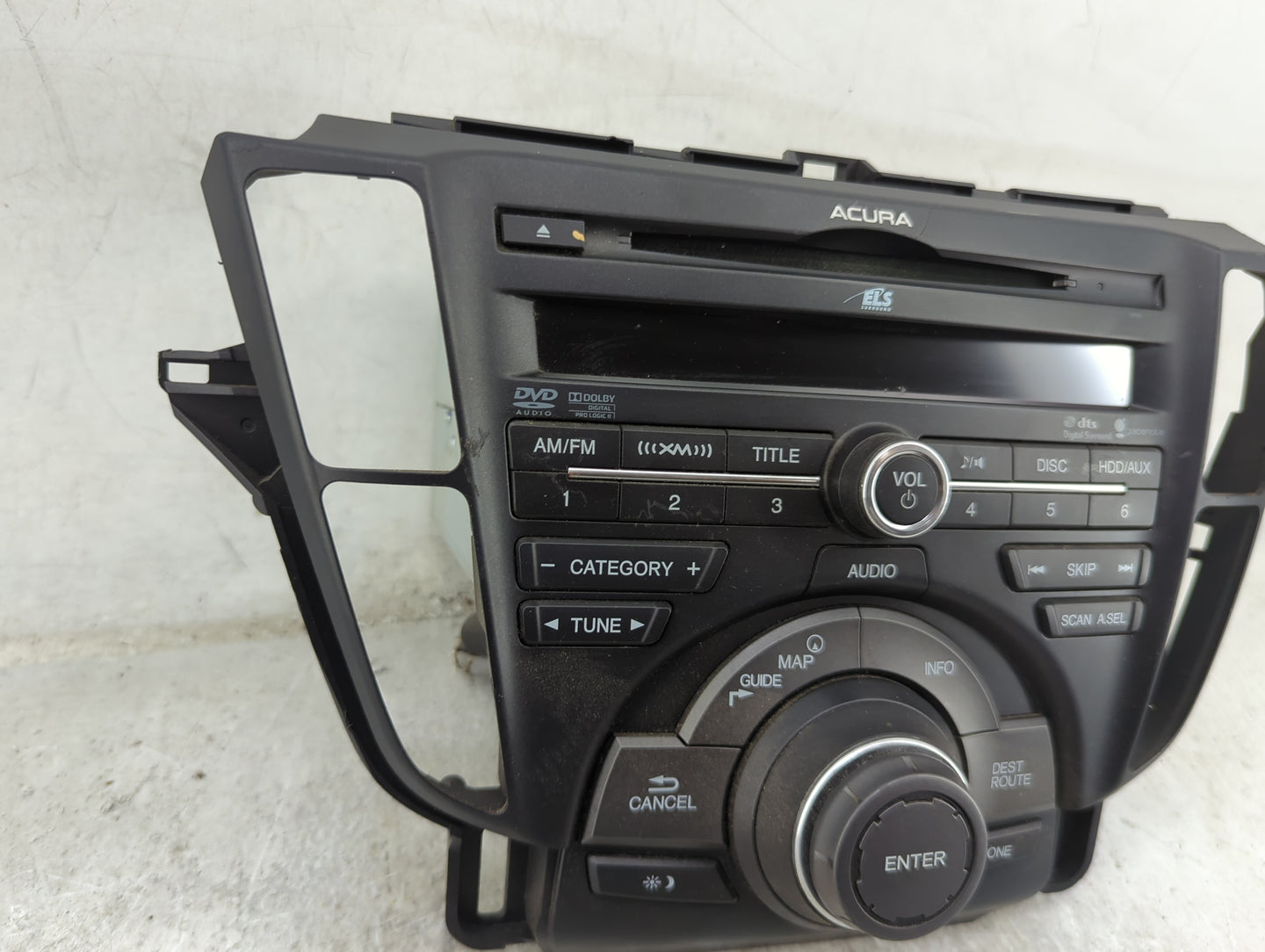 2013-2014 Acura Tl Radio AM FM Cd Player Receiver Replacement P/N:39100-TK4-A350-M1 AVIC-7207ZH02 Fits Fits 2013 2014 OEM Us