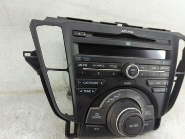 2013-2014 Acura Tl Radio AM FM Cd Player Receiver Replacement P/N:39100-TK4-A350-M1 AVIC-7207ZH02 Fits Fits 2013 2014 OEM Used Auto Parts
