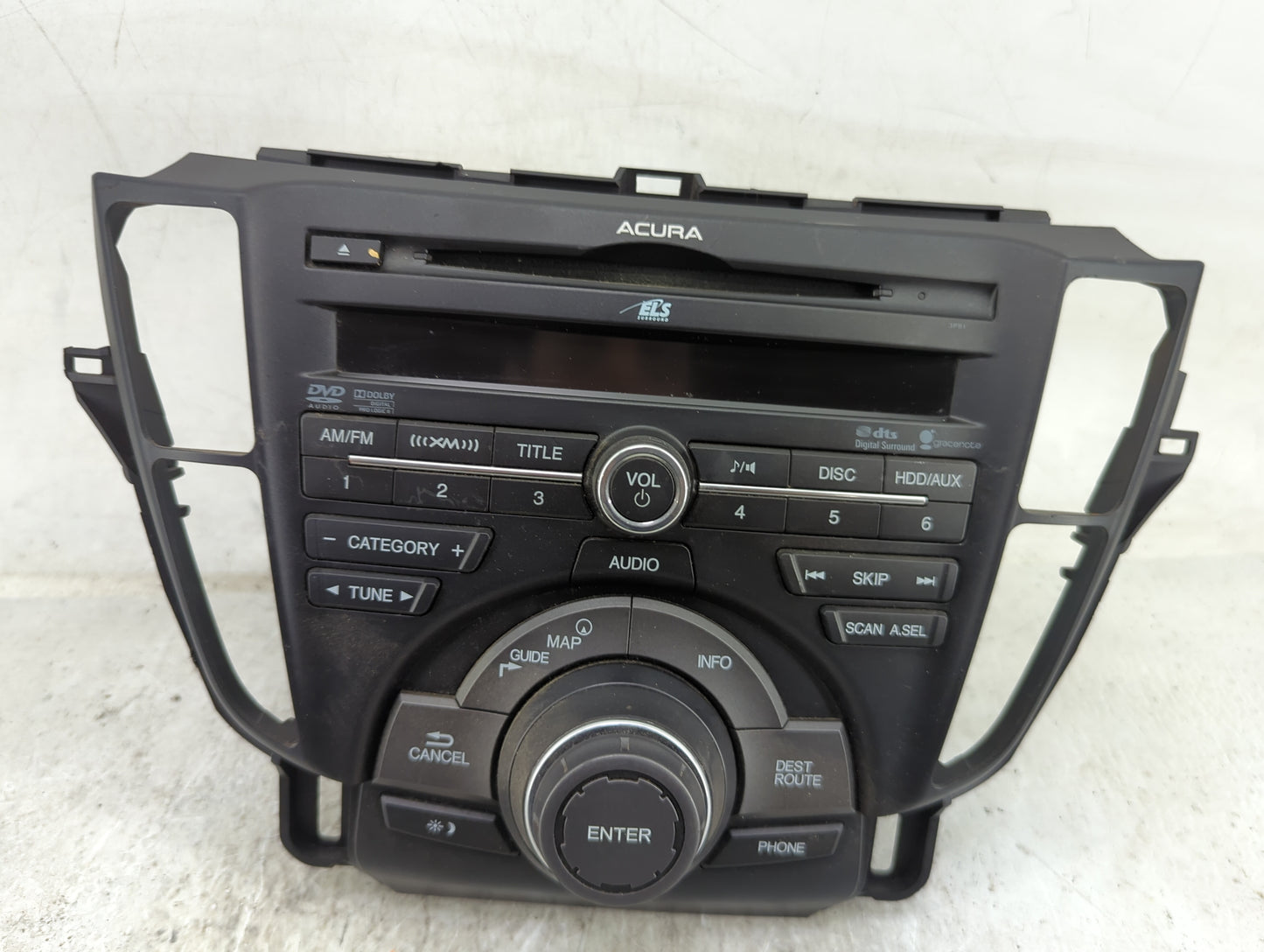 2013-2014 Acura Tl Radio AM FM Cd Player Receiver Replacement P/N:39100-TK4-A350-M1 AVIC-7207ZH02 Fits Fits 2013 2014 OEM Us