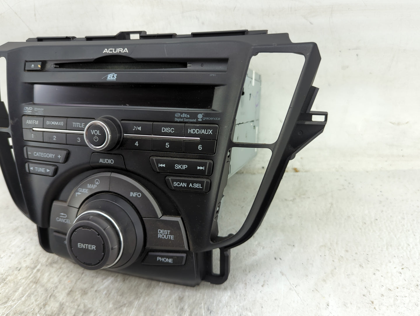 2013-2014 Acura Tl Radio AM FM Cd Player Receiver Replacement P/N:39100-TK4-A350-M1 AVIC-7207ZH02 Fits Fits 2013 2014 OEM Us