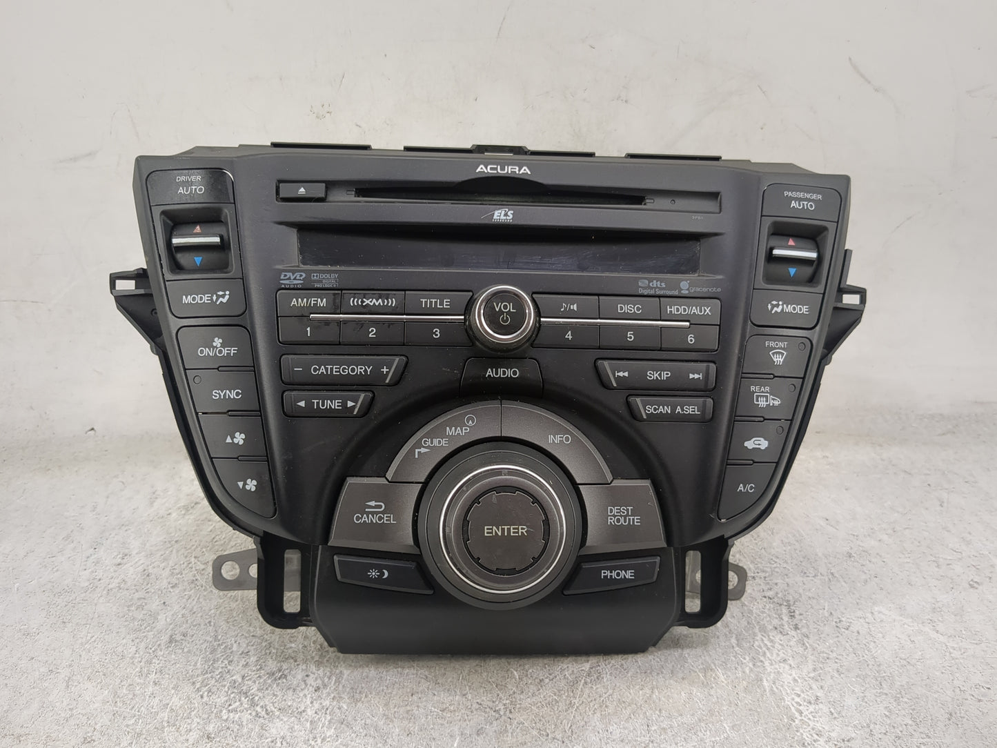 2013-2014 Acura Tl Radio AM FM Cd Player Receiver Replacement P/N:39100-TK4-A350-M1 AVIC-7207, 30003146 Fits Fits 2013 2014 
