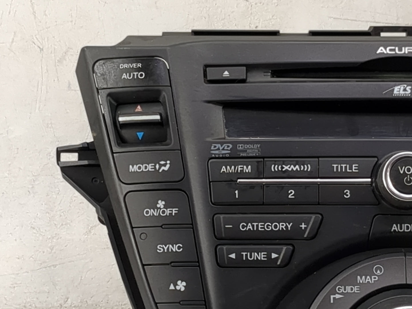 2013-2014 Acura Tl Radio AM FM Cd Player Receiver Replacement P/N:39100-TK4-A350-M1 AVIC-7207, 30003146 Fits Fits 2013 2014 