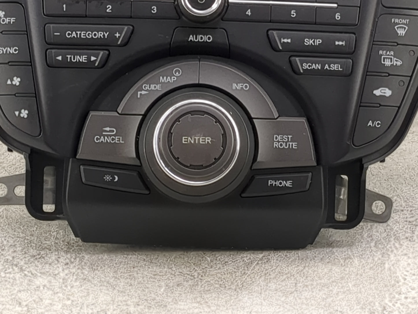 2013-2014 Acura Tl Radio AM FM Cd Player Receiver Replacement P/N:39100-TK4-A350-M1 AVIC-7207, 30003146 Fits Fits 2013 2014 