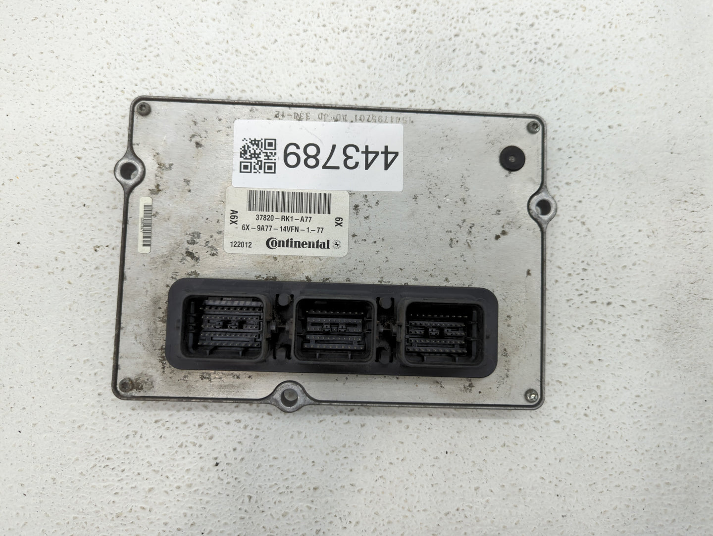2013-2014 Acura Tl PCM Engine Control Computer ECU ECM PCU OEM P/N:37820-RK1-A78 37820-RK1-A77 Fits Fits 2013 2014 OEM Used 