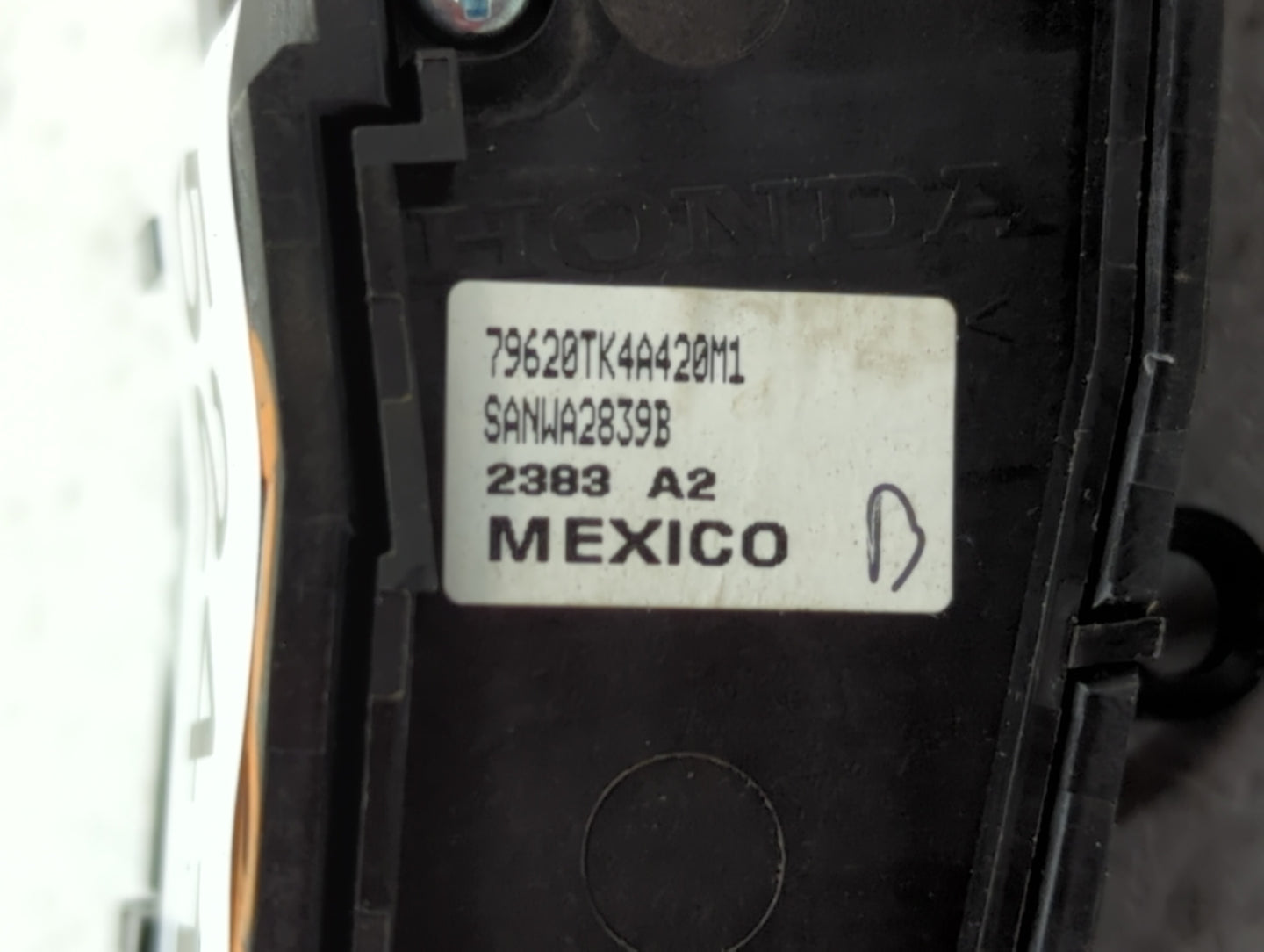 2009-2014 Acura Tl Climate Control Module Temperature AC/Heater Replacement P/N:79620TK4A420M1 Fits OEM Used Auto Parts - Oe