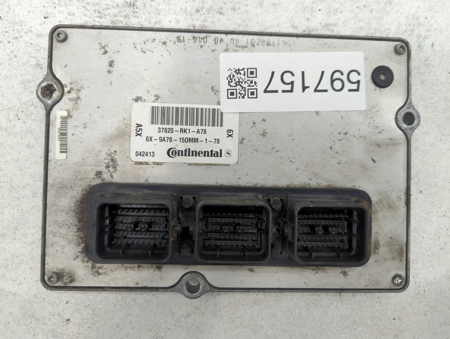 2013-2014 Acura Tl PCM Engine Control Computer ECU ECM PCU OEM P/N:37820-RK1-A78 37820-RK1-A77 Fits Fits 2013 2014 OEM Used 