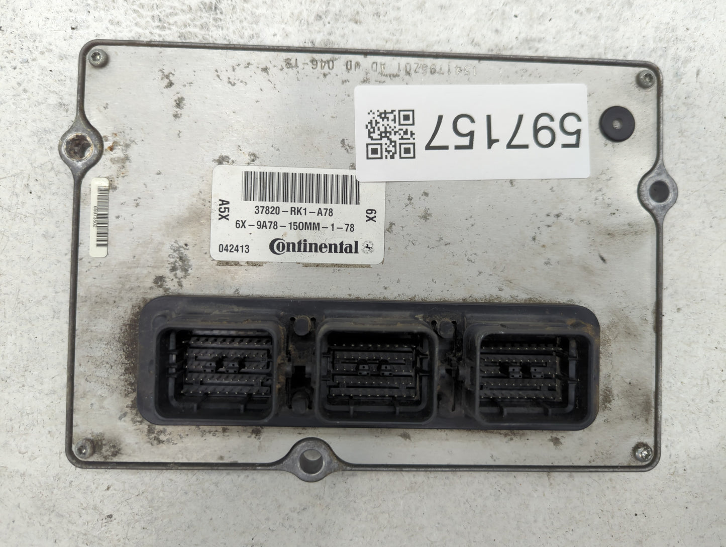 2013-2014 Acura Tl PCM Engine Control Computer ECU ECM PCU OEM P/N:37820-RK1-A78 37820-RK1-A77 Fits Fits 2013 2014 OEM Used 