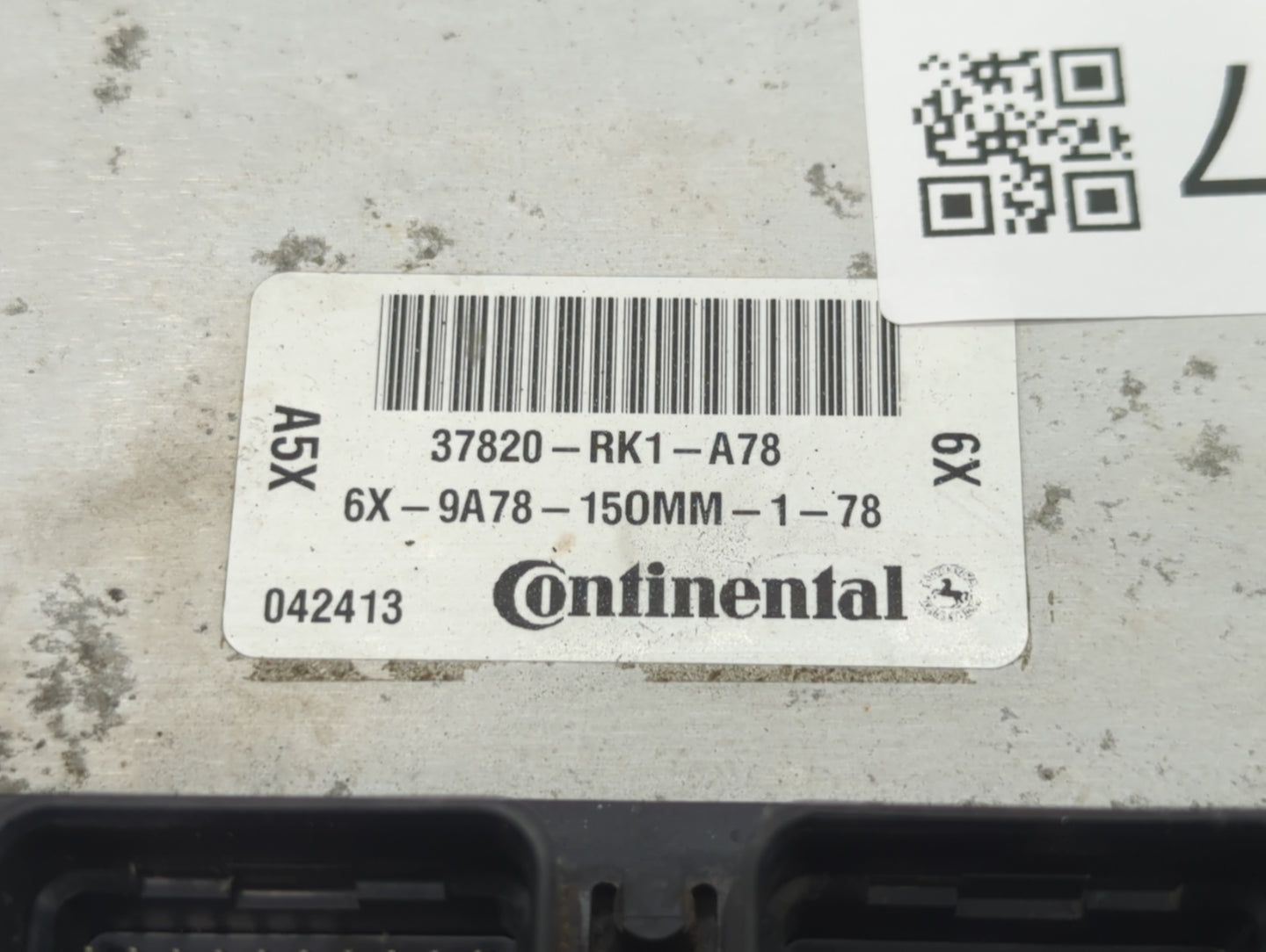 2013-2014 Acura Tl PCM Engine Control Computer ECU ECM PCU OEM P/N:37820-RK1-A78 37820-RK1-A77 Fits Fits 2013 2014 OEM Used 