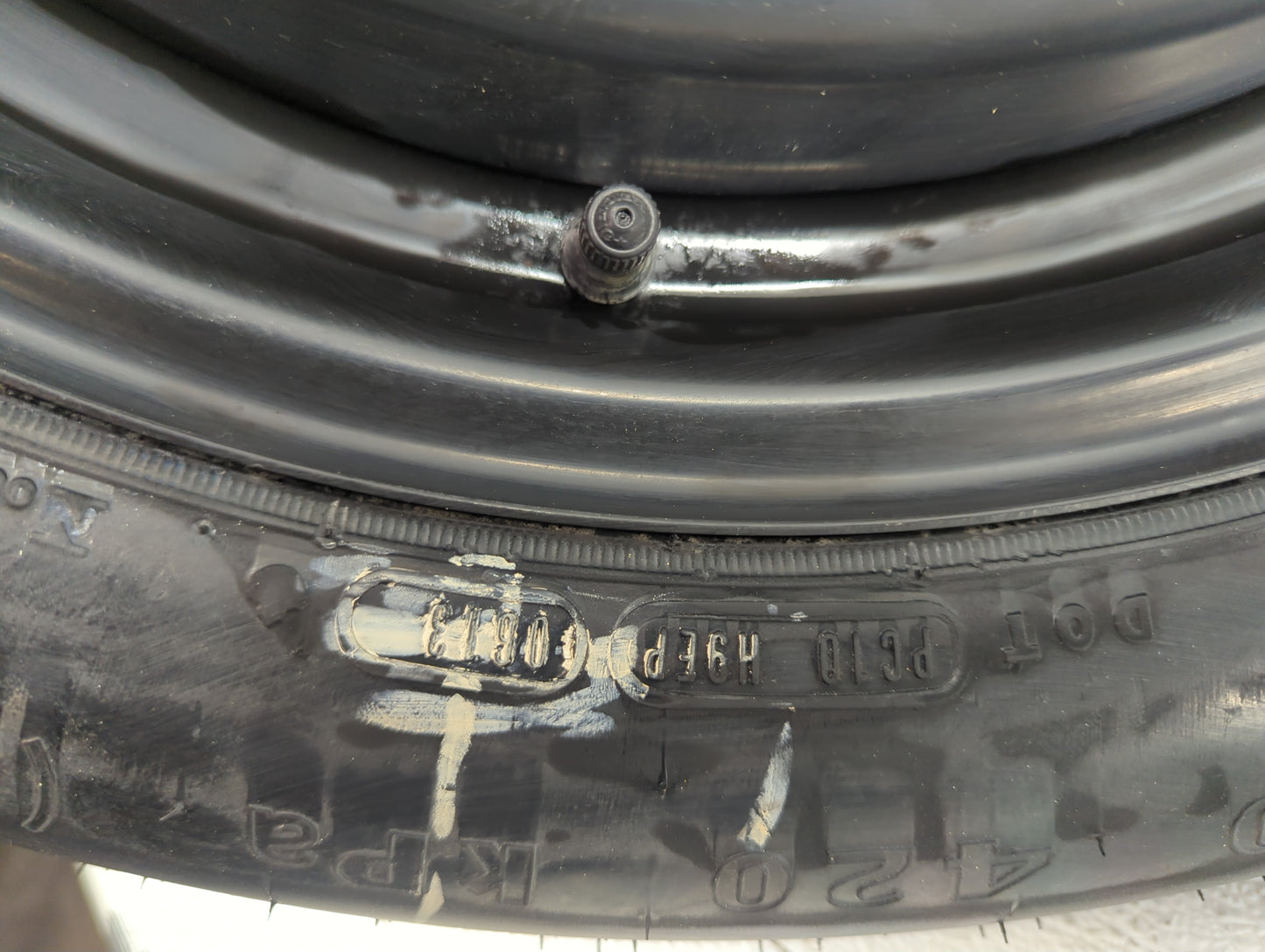 2009-2014 Acura Tl Spare Donut Tire Wheel Rim Oem - Oemusedautoparts1.com