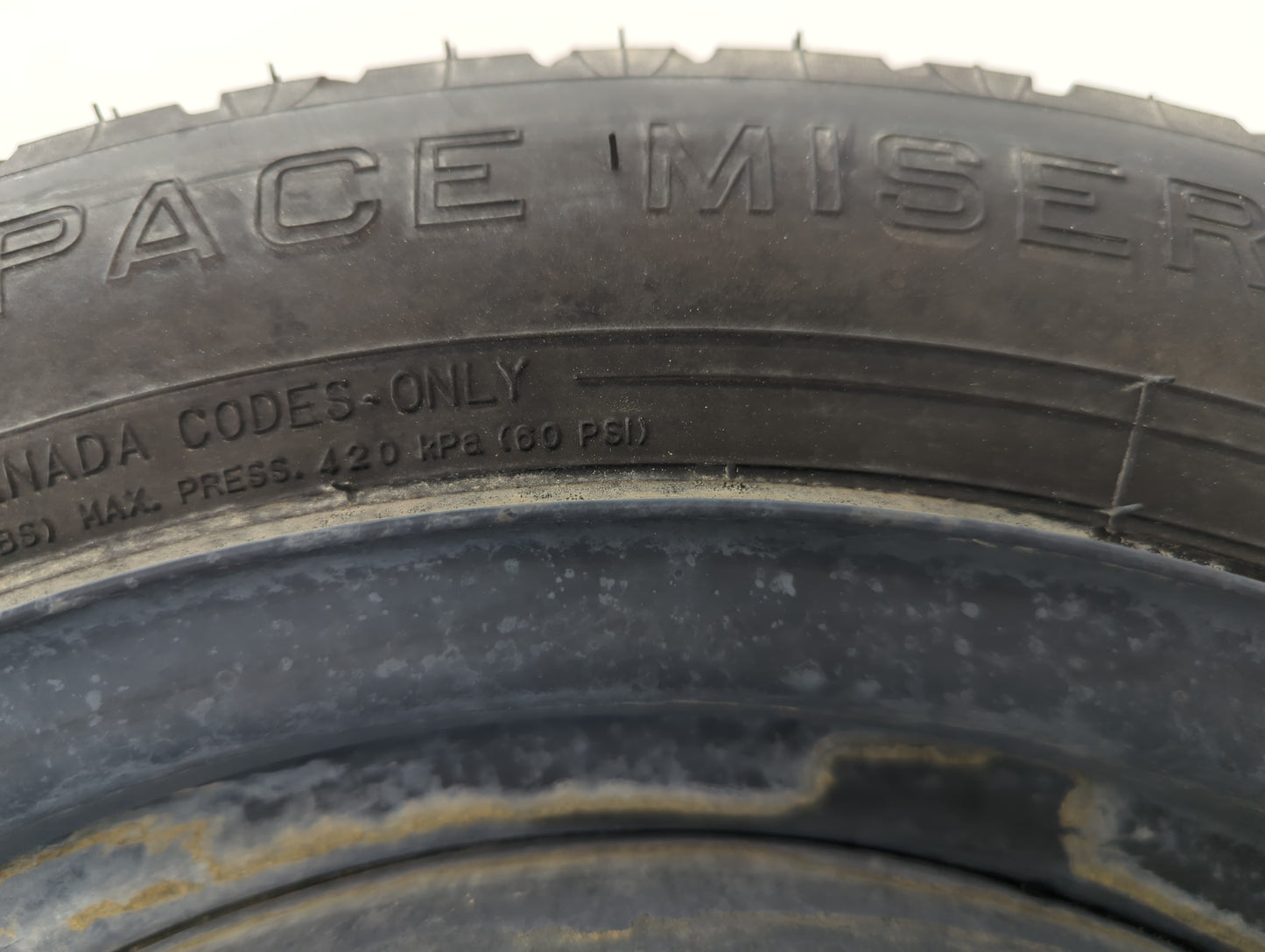 2009-2014 Acura Tsx Spare Donut Tire Wheel Rim Oem - Oemusedautoparts1.com