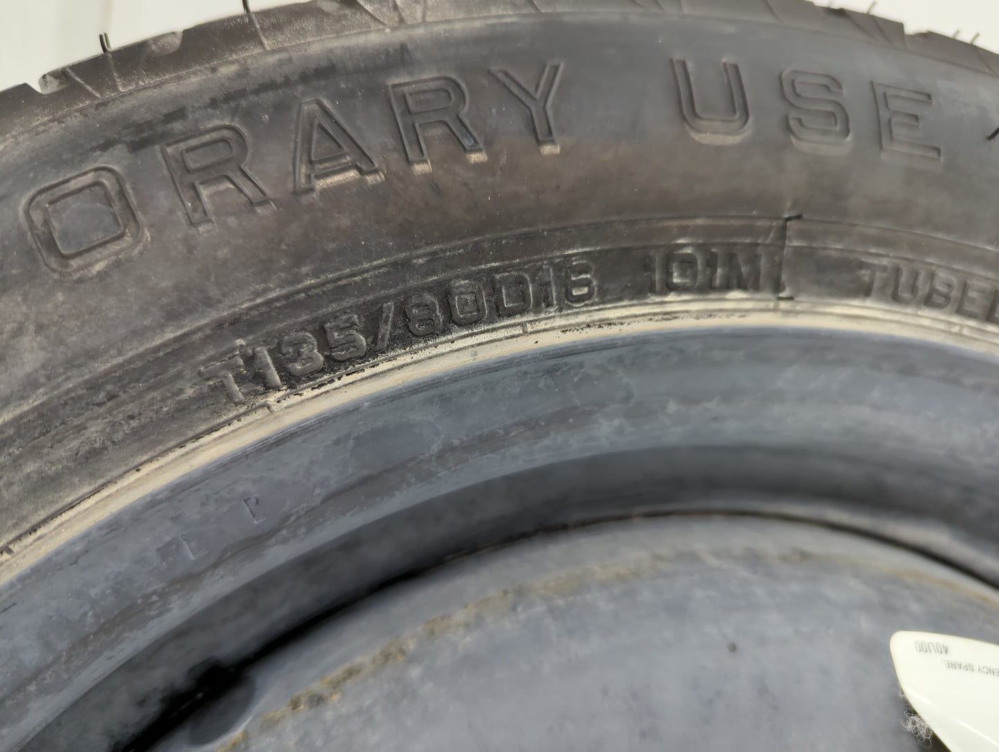 2009-2014 Acura Tsx Spare Donut Tire Wheel Rim Oem - Oemusedautoparts1.com