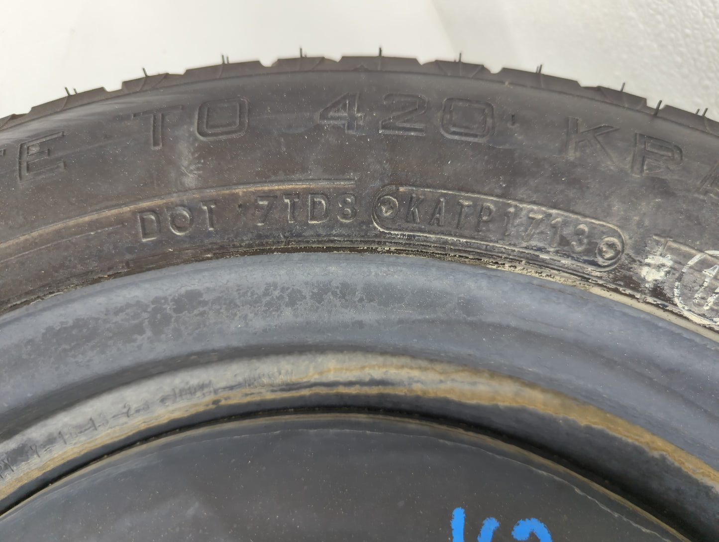 2009-2014 Acura Tsx Spare Donut Tire Wheel Rim Oem - Oemusedautoparts1.com