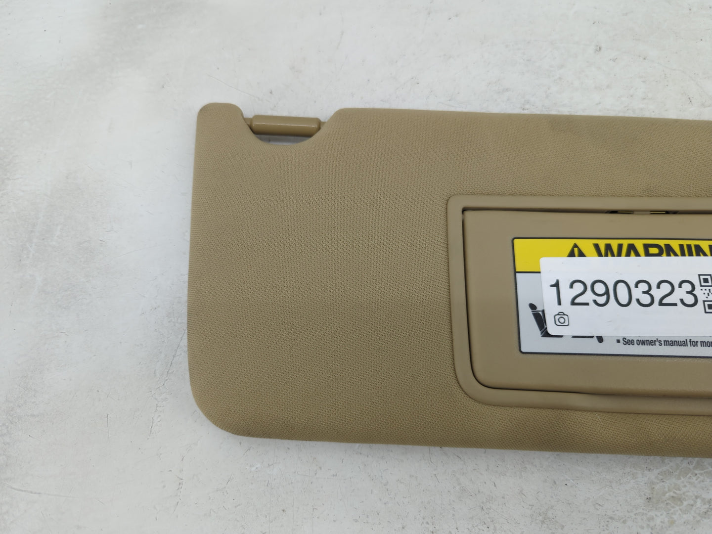 2012-2014 Acura Tsx Sun Visor Shade Replacement Passenger Right Mirror Fits Fits 2012 2013 2014 OEM Used Auto Parts - Oemuse