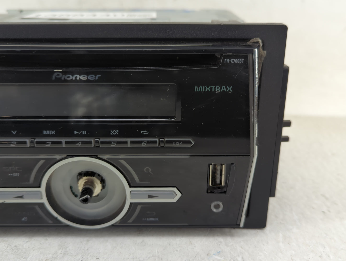 2014 Aftermarket Aftermarket Radio AM FM Cd Player Receiver Replacement P/N:FH-X700BT Fits OEM Used Auto Parts - Oemusedauto