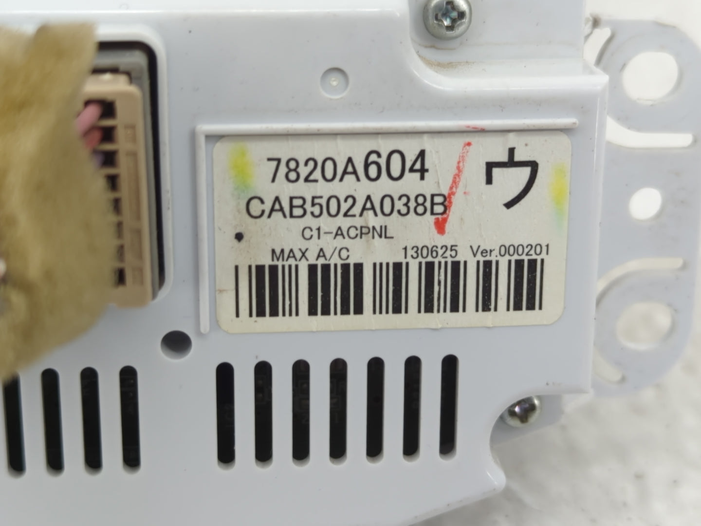2014 Aftermarket Mitsubishi Climate Control Module Temperature AC/Heater Replacement P/N:JA32V2FWEU0135E022 Fits OEM Used Au