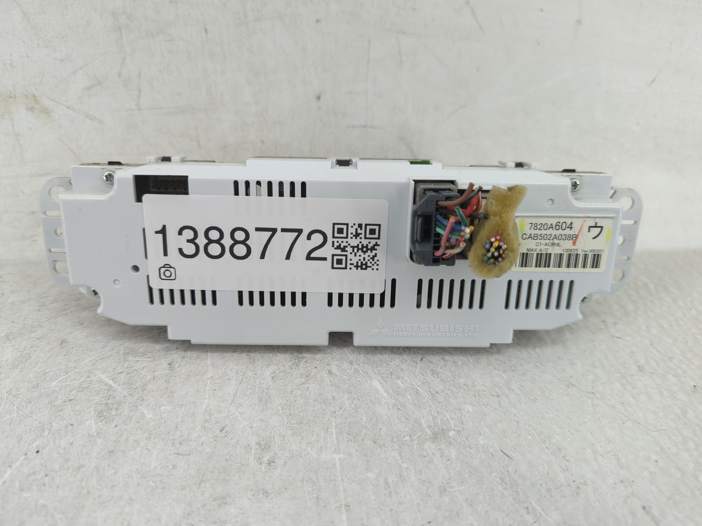 2014 Aftermarket Mitsubishi Climate Control Module Temperature AC/Heater Replacement P/N:JA32V2FWEU0135E022 Fits OEM Used Au