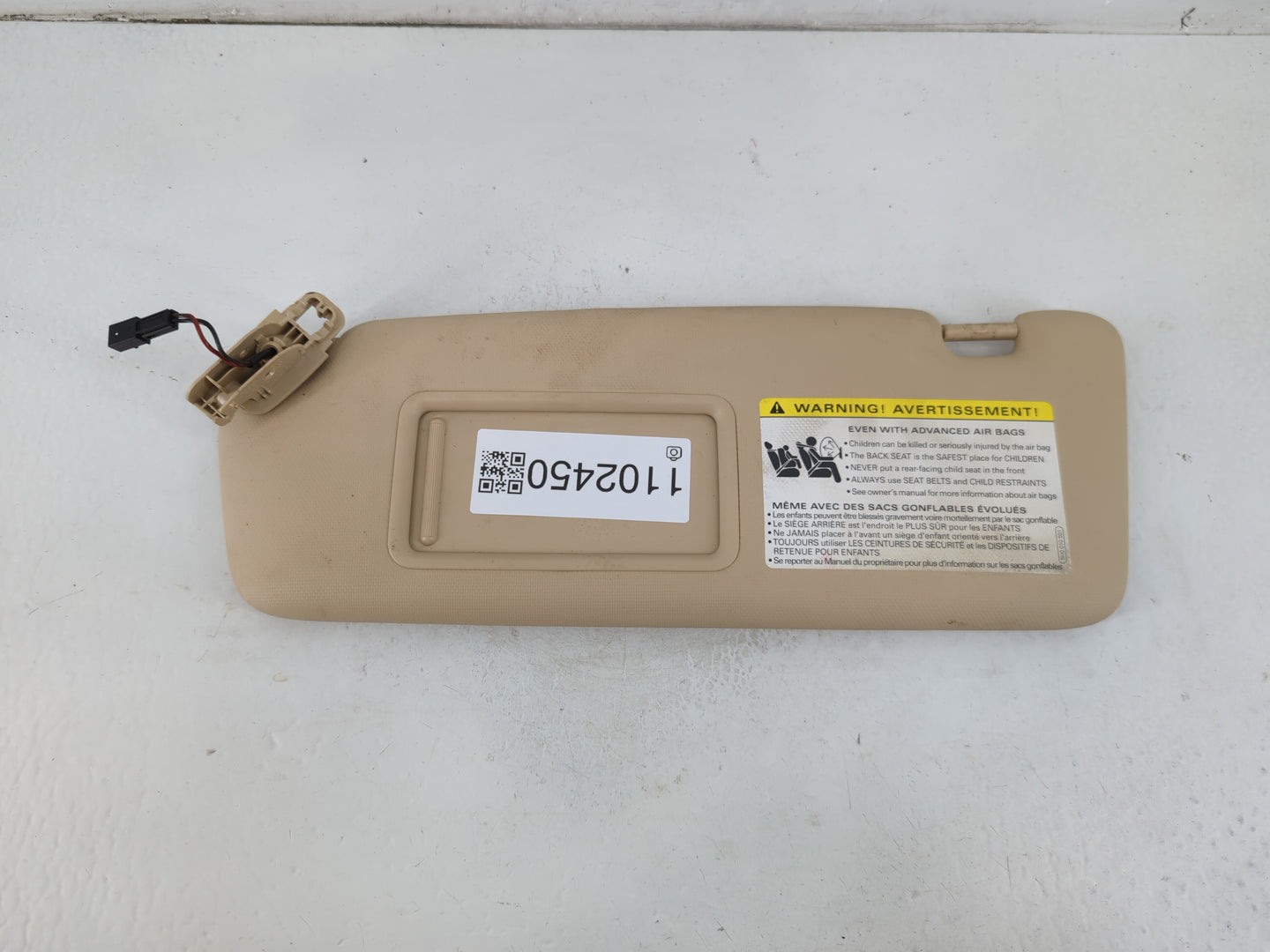 2013-2016 Audi A4 Sun Visor Shade Replacement Driver Left Mirror Fits Fits 2013 2014 2015 2016 OEM Used Auto Parts - Oemused