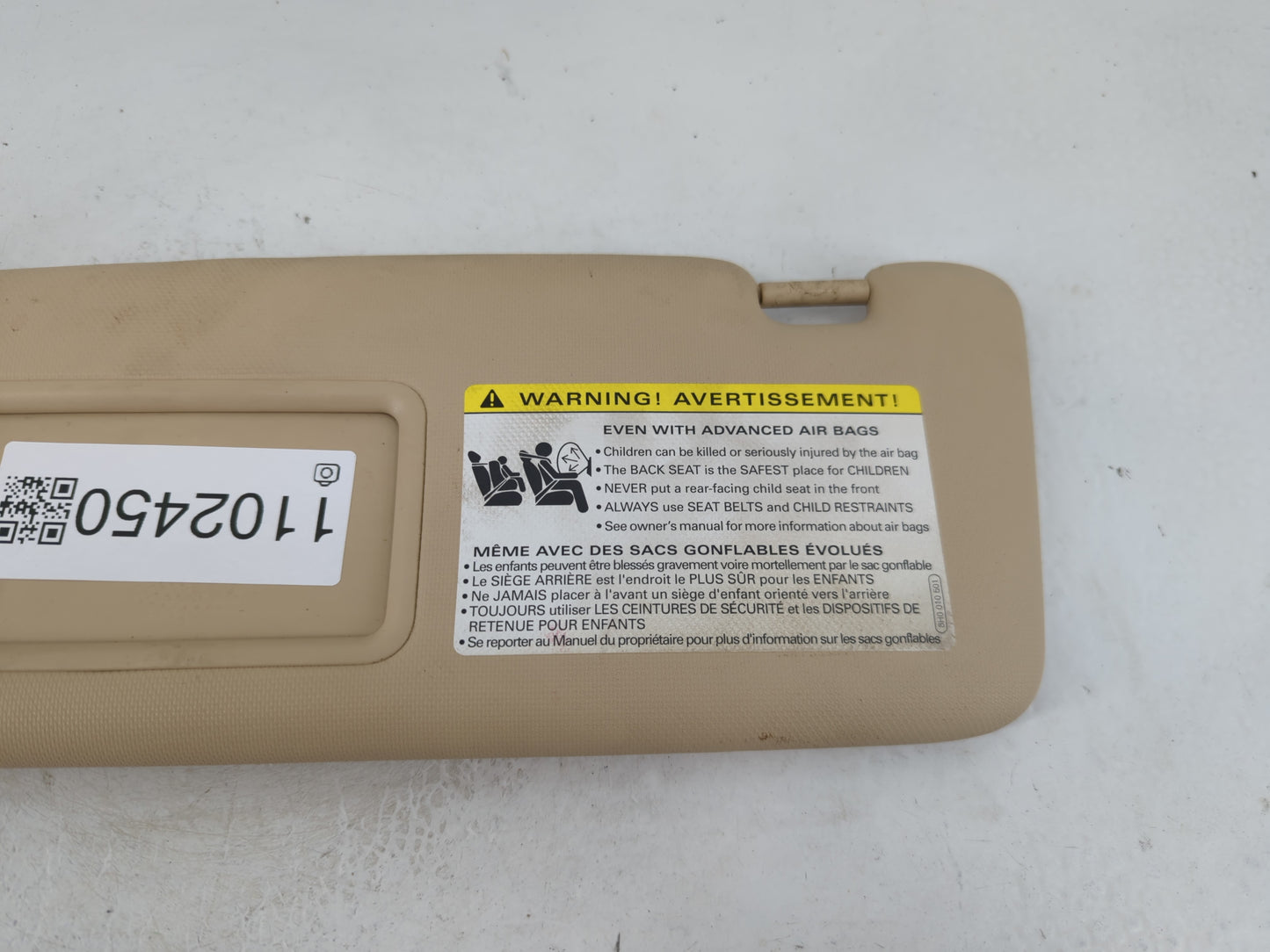 2013-2016 Audi A4 Sun Visor Shade Replacement Driver Left Mirror Fits Fits 2013 2014 2015 2016 OEM Used Auto Parts - Oemused