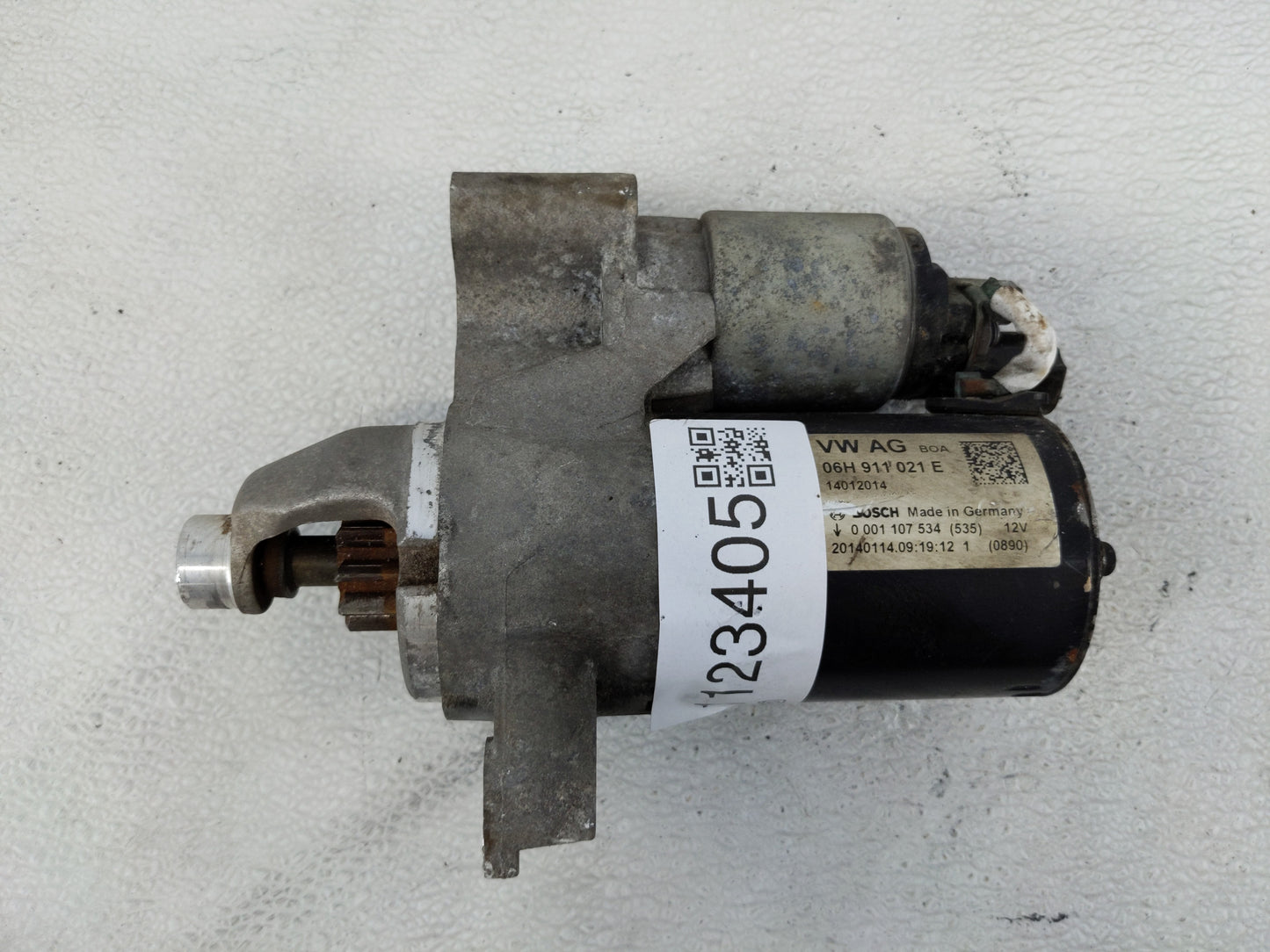 2014-2016 Audi A4 Car Starter Motor Solenoid OEM P/N:06H 911 021 E Fits Fits 2014 2015 2016 2017 OEM Used Auto Parts - Oemus